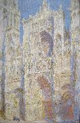 Claude Monet, Rouen Cathedral, West Facade, Sunlight
